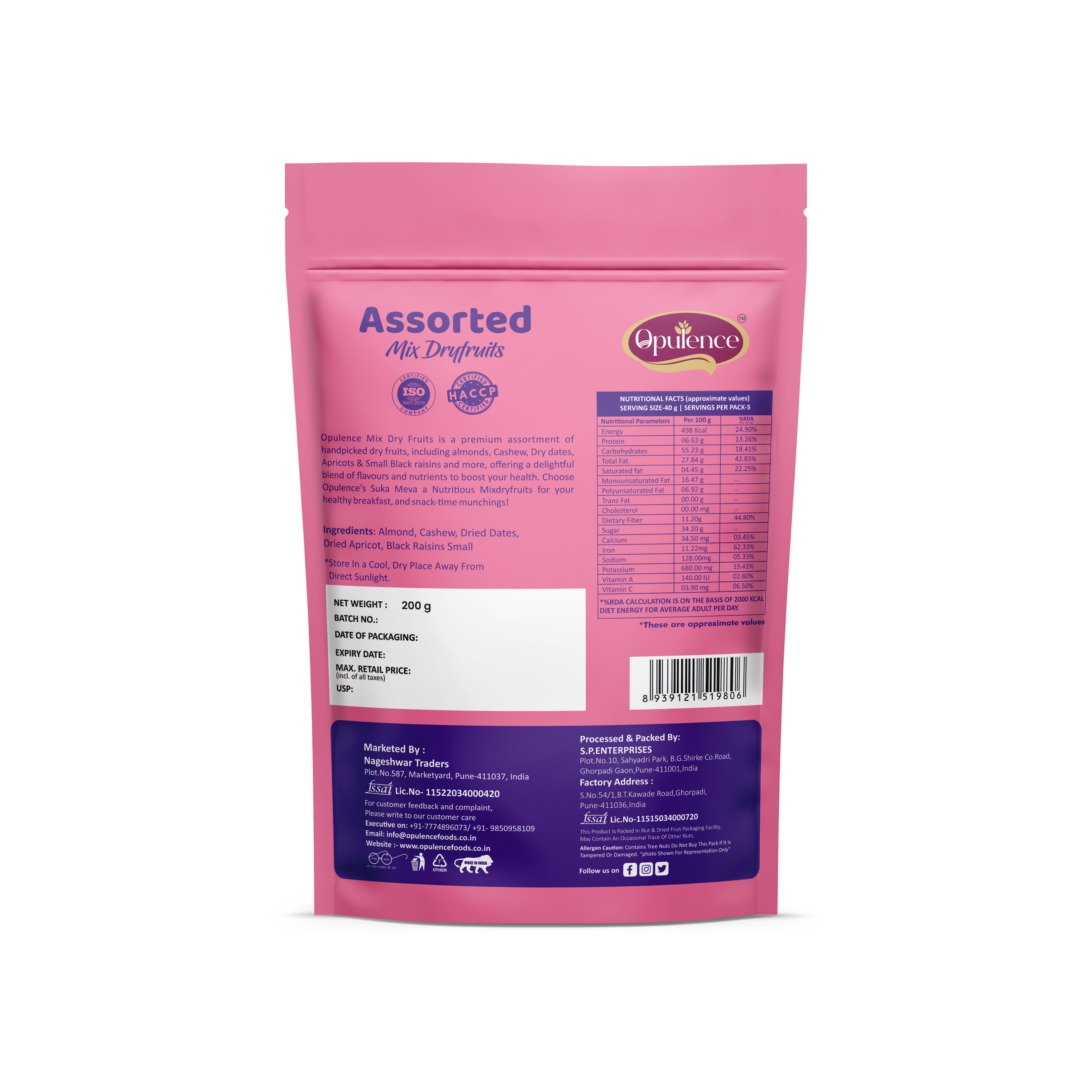 Assorted Mix Dry Fruit