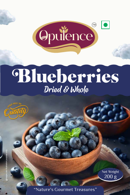 Blueberries Dried and Whole