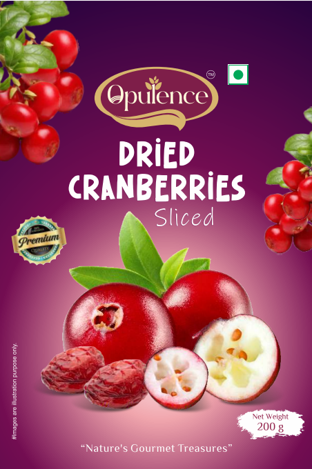Dried Cranberries Sliced